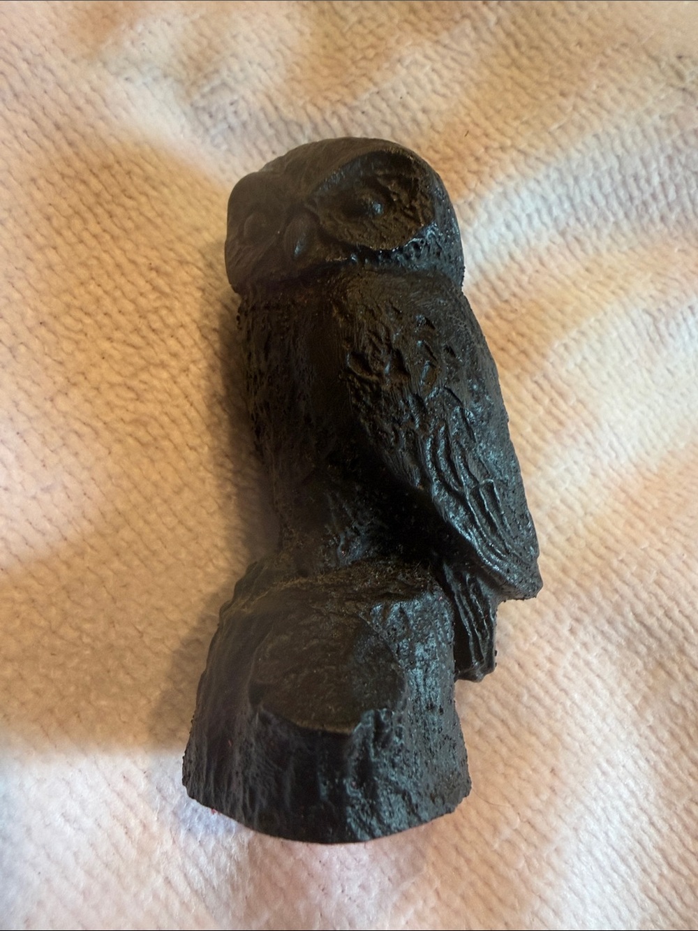 Black Owl Decorative Figurine
